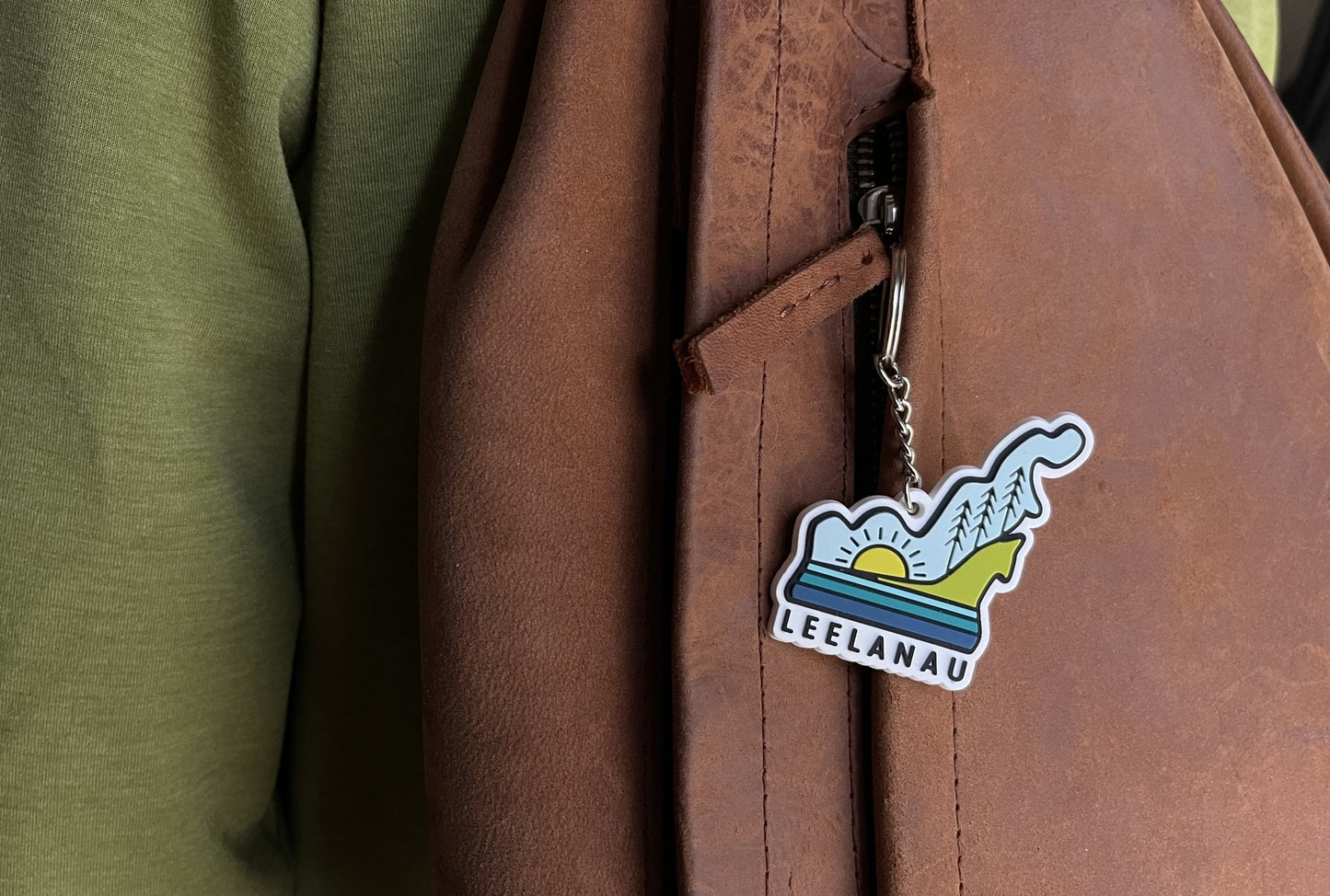 Leelanau Peninsula Keychain - jacobandlouise.com