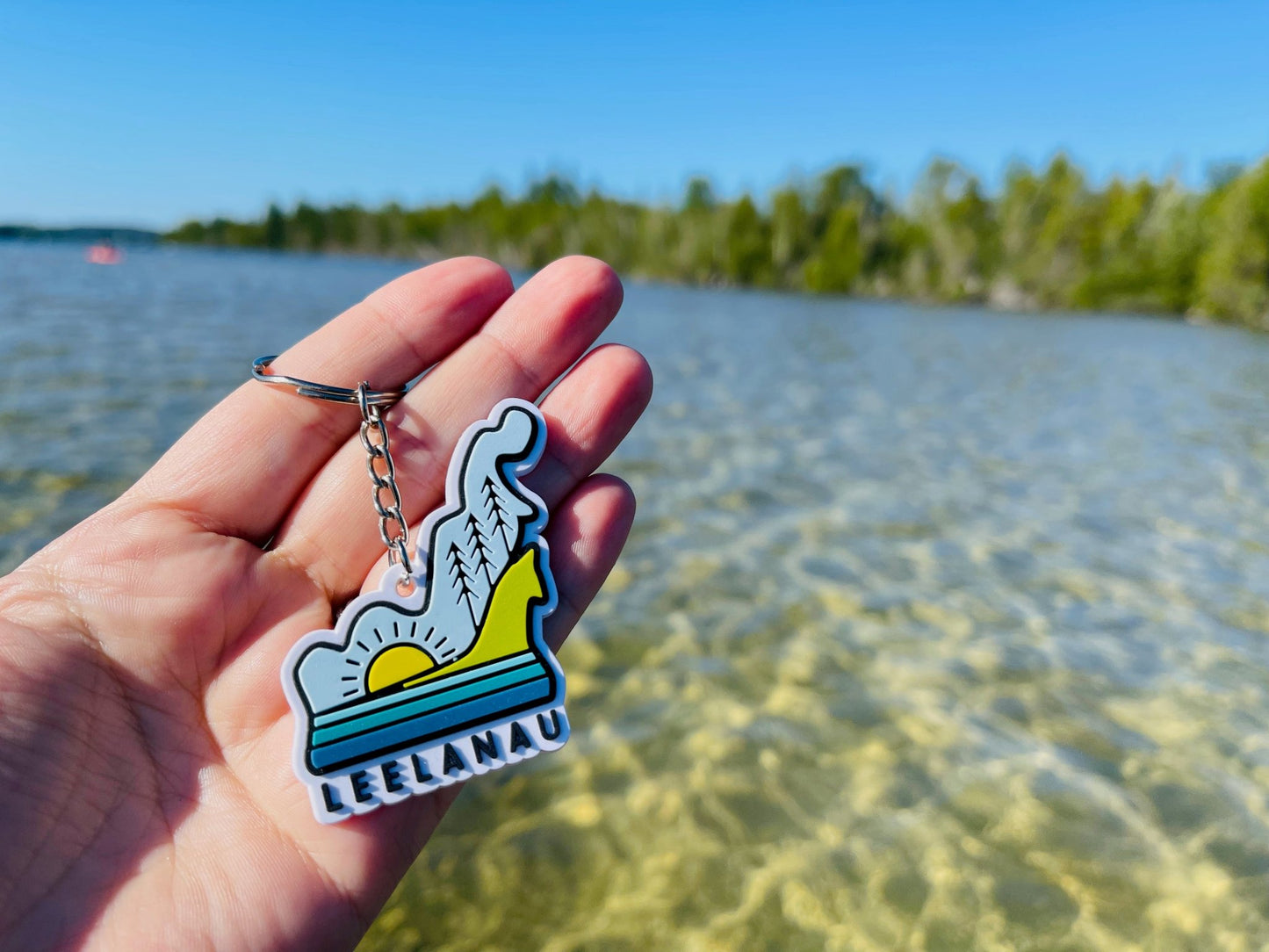 Leelanau Peninsula Keychain - jacobandlouise.com