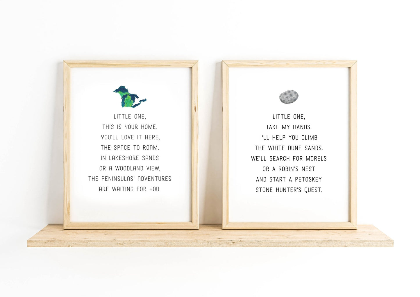 Michigan Brook Trout – 8 x 10 Michigan Poem Print (Stanza 8) - jacobandlouise.com